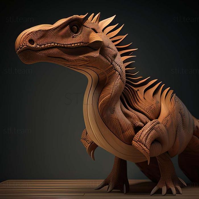 3D модель Беллюзавр (STL)